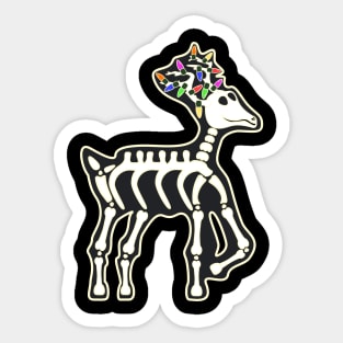 Reindeer Christmas Sticker